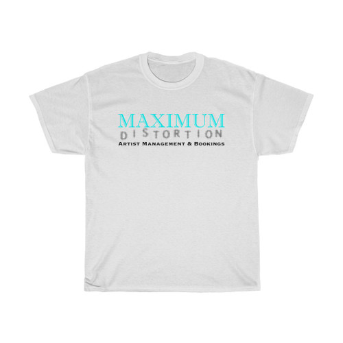 Maximum Distortion Dark Logo Unisex Heavy Cotton Tee