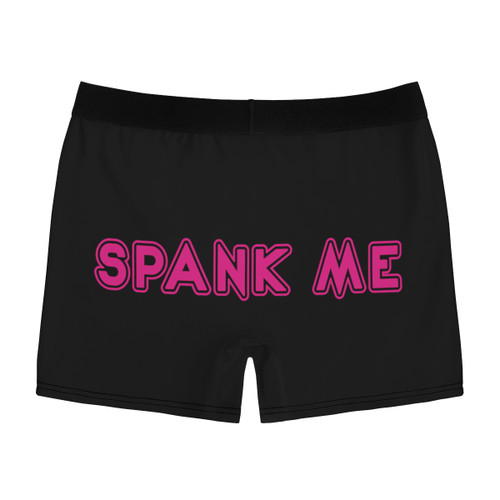 Spank Me Black Pink Adult Men's Boxer Briefs