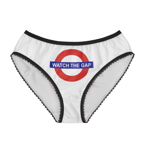 UNDERGROUND Watch The Gap Parody Women's Briefs (AOP)