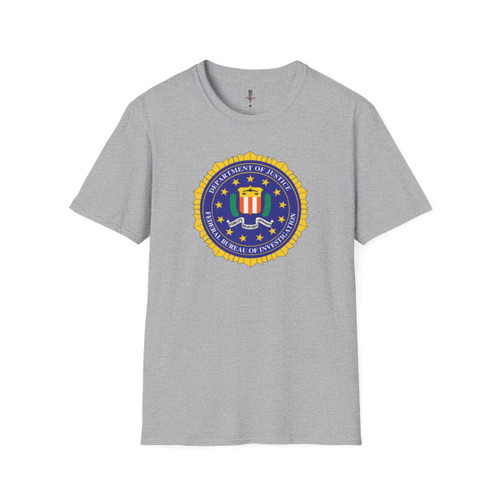 Federal Bureau of Investigations FBI Department of Justice Unisex Softstyle T-Shirt