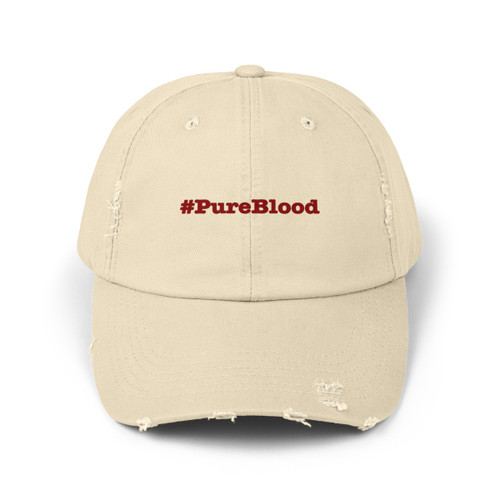 PureBlood Pure Blood Unisex Distressed Cap
