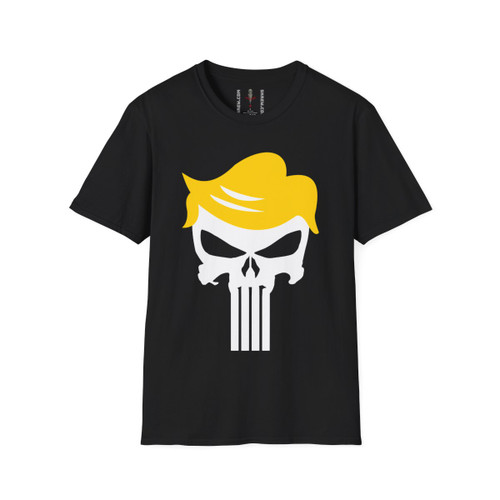 TRUMP Punisher President Donald J Trump Unisex Softstyle T-Shirt