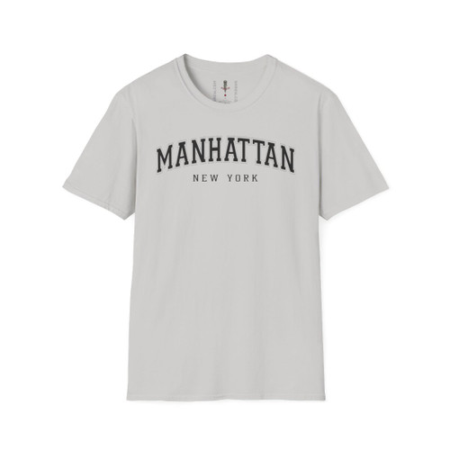 Manhattan New York College Letterman New York City Unisex Softstyle T-Shirt