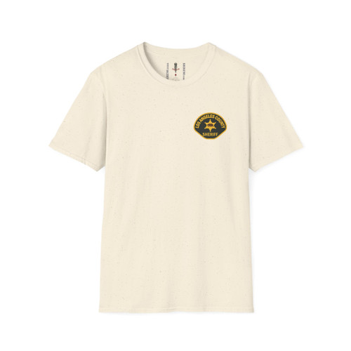 Los Angeles County Sheriff Patch Chest Logo Softstyle T‑Shirt — Law Enforcement Emblem Tee