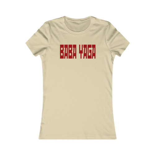 Baba Yaga Russian Witch Boogyman Women's Favorite Tee