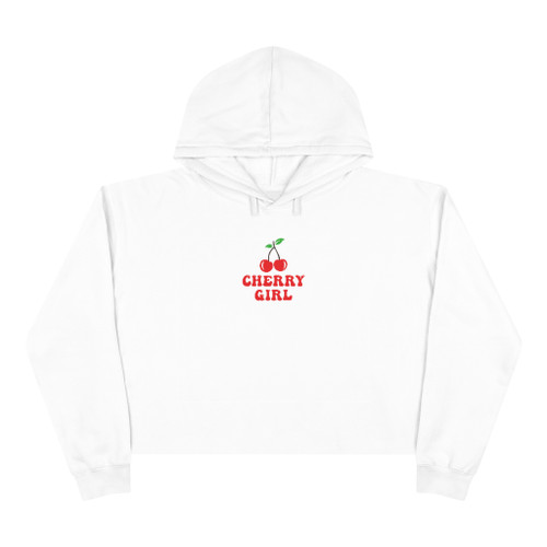 Cherry Girl Crop Hoodie