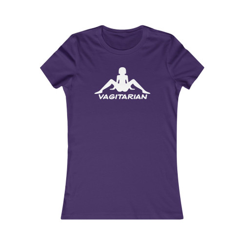 Vagitarian Vegetarian Kappa Parody Adult Women's Favorite Tee