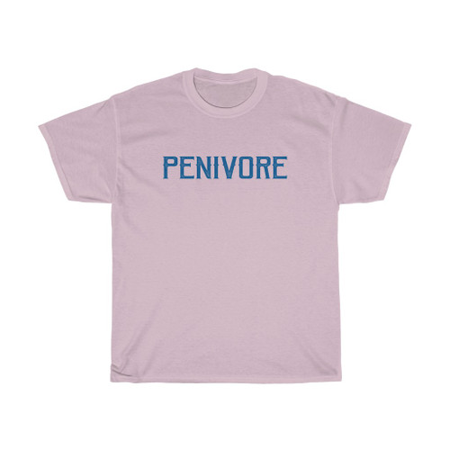Penivore Carnivore Parody Adult Unisex Heavy Cotton Tee