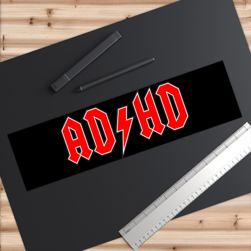 AD/HD a Parody of AC/DC ADHD Bumper Stickers - SKREW