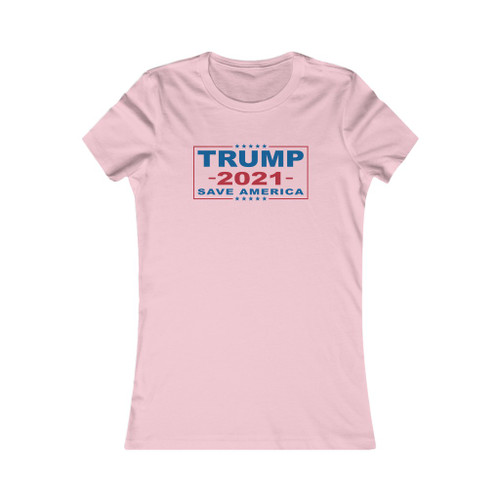 Trump 2021 Save America President Donald J Trump Patriot Women's Favorite Tee