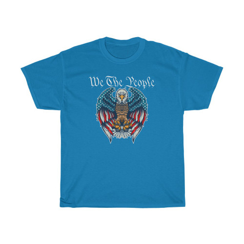 We The People American Eagle USA Patriot Unisex Heavy Cotton Tee