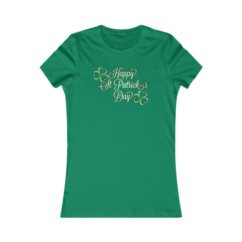 Happy St Patrick's Day Shamrock Irish Women's Favorite Tee