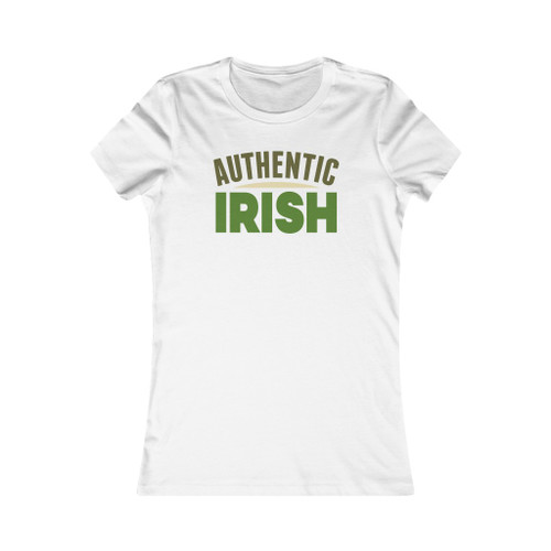 Authentic Irish St Patrick's Day Women's Favorite Tee