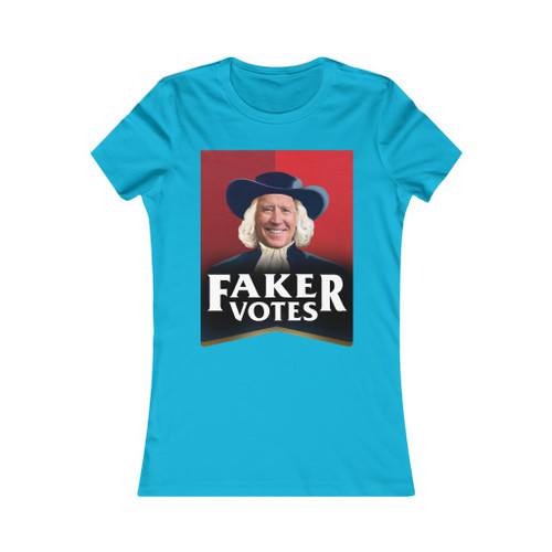 Faker Votes - Quaker Oats Joe Biden Parody Women's Favorite Tee