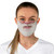 Santa Clause Father Christmas Xmas White Beard Fabric Face Mask