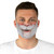 Santa Clause Father Christmas Xmas White Beard Smile Fabric Face Mask
