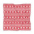 Christmas Snowflake Xmas Wrapping Paper Red Poly Scarf