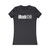 iRockDB White Logo Music Database Women's Favorite Tee