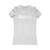 iRockDB White Logo Music Database Women's Favorite Tee