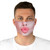 Woman Lips Kissy Face Kiss Pucker Halloween Sexy Fabric Face Mask