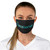 WebVantage Black Fabric Face Mask