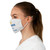 Corona Virus Survivor White Fabric Face Mask