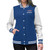 TRUMP 452020 Women's Varsity Jacket - Black & White or Navy & White or Royal & White