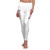 TRUMP 452020 Women's Cut & Sew Casual Leggings White