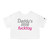 Daddy's Little Fucktoy Champion Women's Heritage Cropped T-Shirt