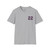 Mike Bossy 22 Blue & Orange Print New York Islanders Pocket 22 Unisex Softstyle T-Shirt