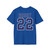 Mike Bossy 22 Blue & White Print New York Islanders Unisex Softstyle T-Shirt