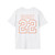 Mike Bossy 22 White & Orange Print New York Islanders Unisex Softstyle T-Shirt
