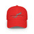 Lake Wallenpaupack Pocono Mountains PA Pennsylvania Grey Red Print Low Profile Baseball Cap