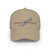 Lake Wallenpaupack Pocono Mountains PA Pennsylvania Grey Red Print Low Profile Baseball Cap