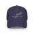Lake Wallenpaupack Pocono Mountains PA Pennsylvania Grey Red Print Low Profile Baseball Cap