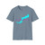 Lake Wallenpaupack Pocono Mountains PA Pennsylvania Turquoise Magenta Print Unisex Softstyle T-Shirt