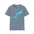 Lake Wallenpaupack Pocono Mountains PA Pennsylvania Turquoise Magenta Print Unisex Softstyle T-Shirt