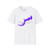 Lake Wallenpaupack Pocono Mountains PA Pennsylvania Purple White Grey Unisex Softstyle T-Shirt
