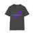 Lake Wallenpaupack Pocono Mountains PA Pennsylvania Purple White Grey Unisex Softstyle T-Shirt