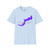 Lake Wallenpaupack Pocono Mountains PA Pennsylvania Purple White Grey Unisex Softstyle T-Shirt