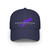 Lake Wallenpaupack Pocono Mountains PA Pennsylvania Purple White Grey Low Profile Baseball Cap