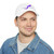 Lake Wallenpaupack Pocono Mountains PA Pennsylvania Purple White Grey Low Profile Baseball Cap