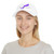Lake Wallenpaupack Pocono Mountains PA Pennsylvania Purple White Grey Low Profile Baseball Cap