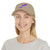 Lake Wallenpaupack Pocono Mountains PA Pennsylvania Purple White Grey Low Profile Baseball Cap