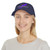 Lake Wallenpaupack Pocono Mountains PA Pennsylvania Purple White Grey Low Profile Baseball Cap