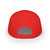 Long Island New York Red Grey Low Profile Baseball Cap