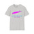 Long Island New York Turquoise Magenta Grey Unisex Softstyle T-Shirt