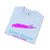 Long Island New York Turquoise Magenta Grey Unisex Softstyle T-Shirt