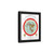 Gleason's 1892 New Standard Map of the World Flat Earth White Gallery Canvas Wraps, Vertical Frame