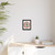 Gleason's 1892 New Standard Map of the World Flat Earth White Gallery Canvas Wraps, Vertical Frame